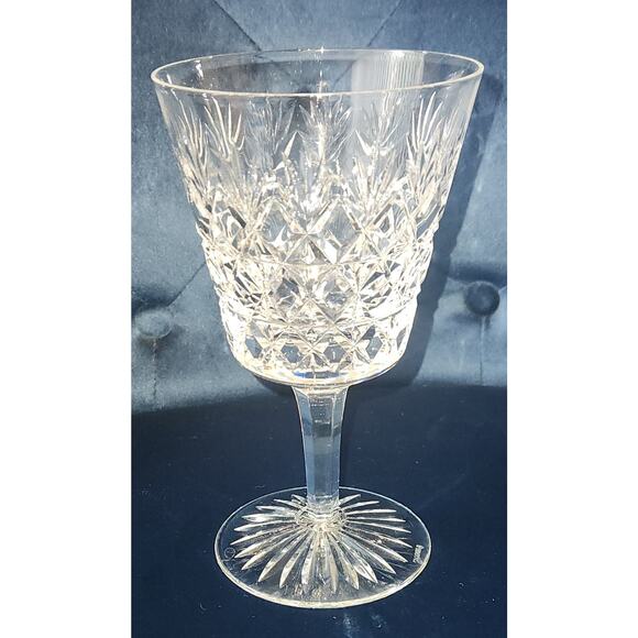 Rare Classic Stuart Crystal “Westbury” cut Water Goblet 6.5 inches Tall - Picture 1 of 7